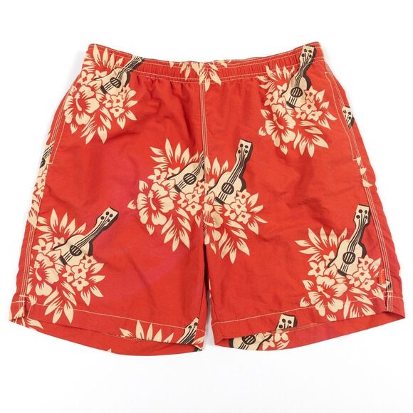 Tommy Bahama Other - Tommy Bahama Relex Guitar Floral Swim Trunks Size Medium Mesh‎ Lined with Flaw